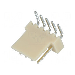 Conector cablu-placă soclu tată NS25 2,54mm PIN 5 THT 250V | Electronic-mag.ro | Componente Electronice