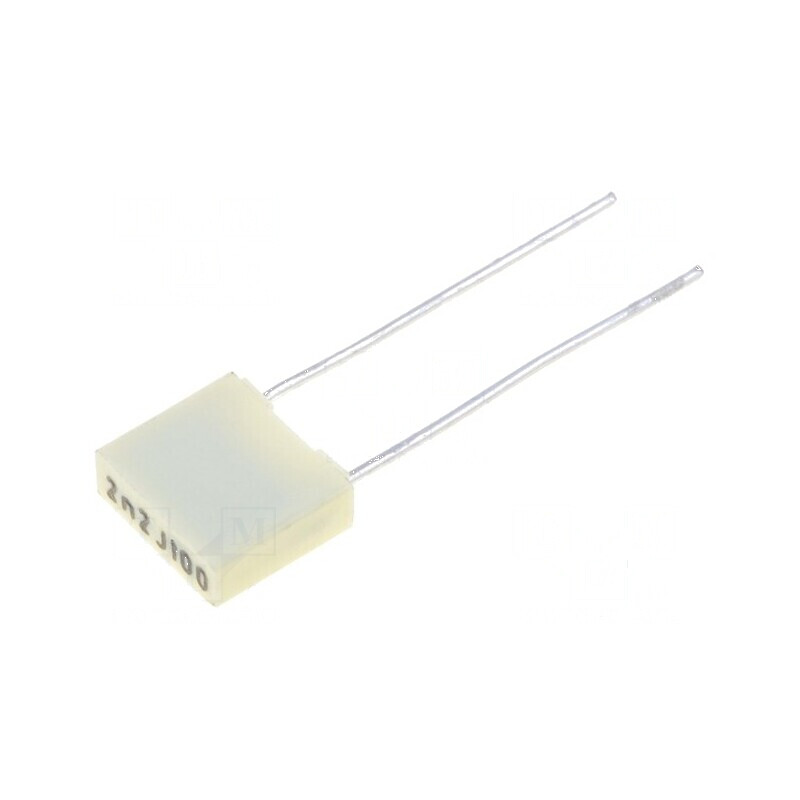 Condensator poliester 2,2nF 63VAC 100VDC 5mm ±5% THT R82 | Electronic-mag.ro | Componente Electronice Condensator poliester 2,2nF 63VAC 100VDC 5mm ±5% THT R82 | Electronic-mag.ro | Componente Electronice