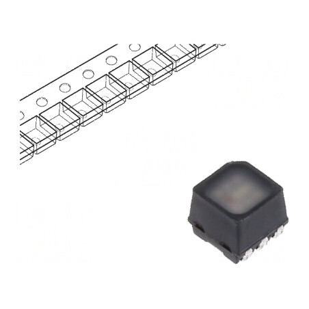 LED SMD RGB 2x2mm 110° 1,7-3,4V | Electronic-mag.ro | Componente Electronice