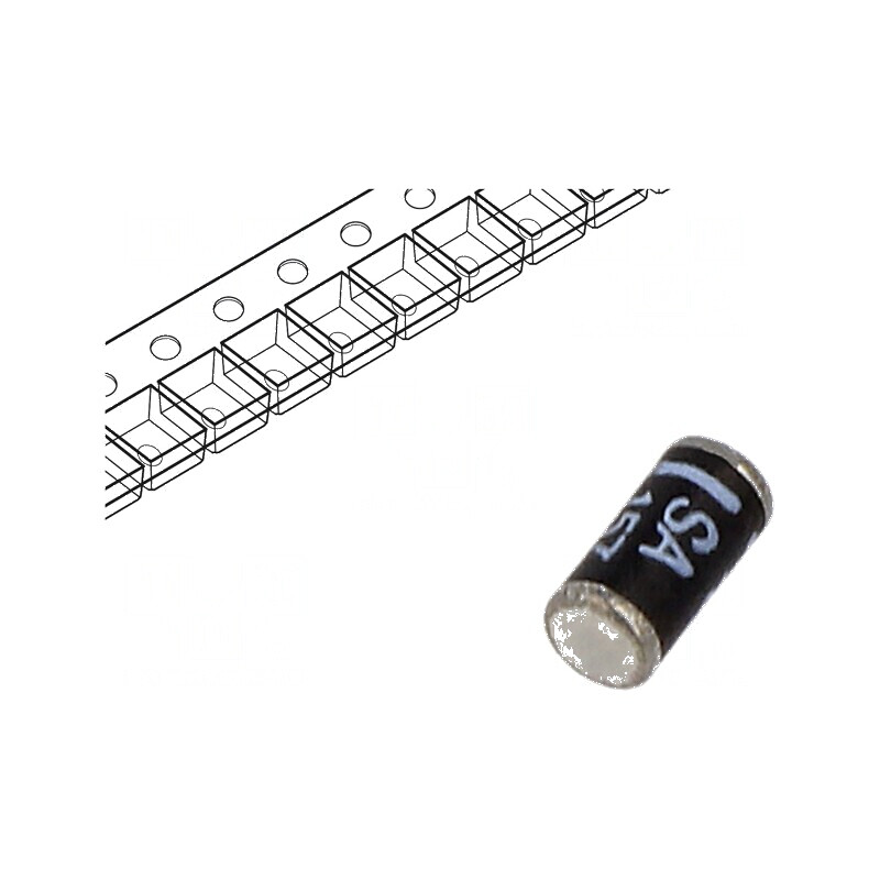 Diodă redresoare SMD 400V 1A 300ns MELF plastic Ufmax 1,3V | Electronic-mag.ro | Componente Electronice Diodă redresoare SMD 400V 1A 300ns MELF plastic Ufmax 1,3V | Electronic-mag.ro | Componente Electronice