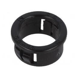 Manșon negru Øorif 19,1mm x 15,8mm | Electronic-mag.ro | Componente Electronice
