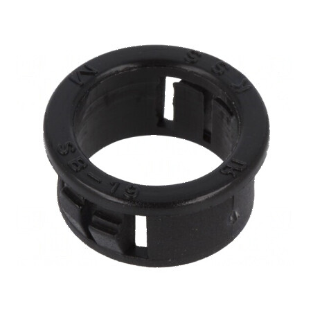 Manșon negru Øorif 19,1mm x 15,8mm | Electronic-mag.ro | Componente Electronice