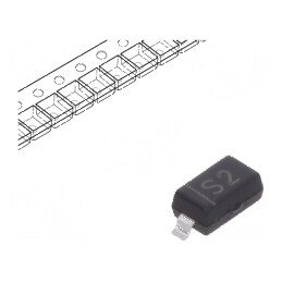 Diodă Schottky SMD 50V 15mA SOD123 1ns | Electronic-mag.ro | Componente Electronice