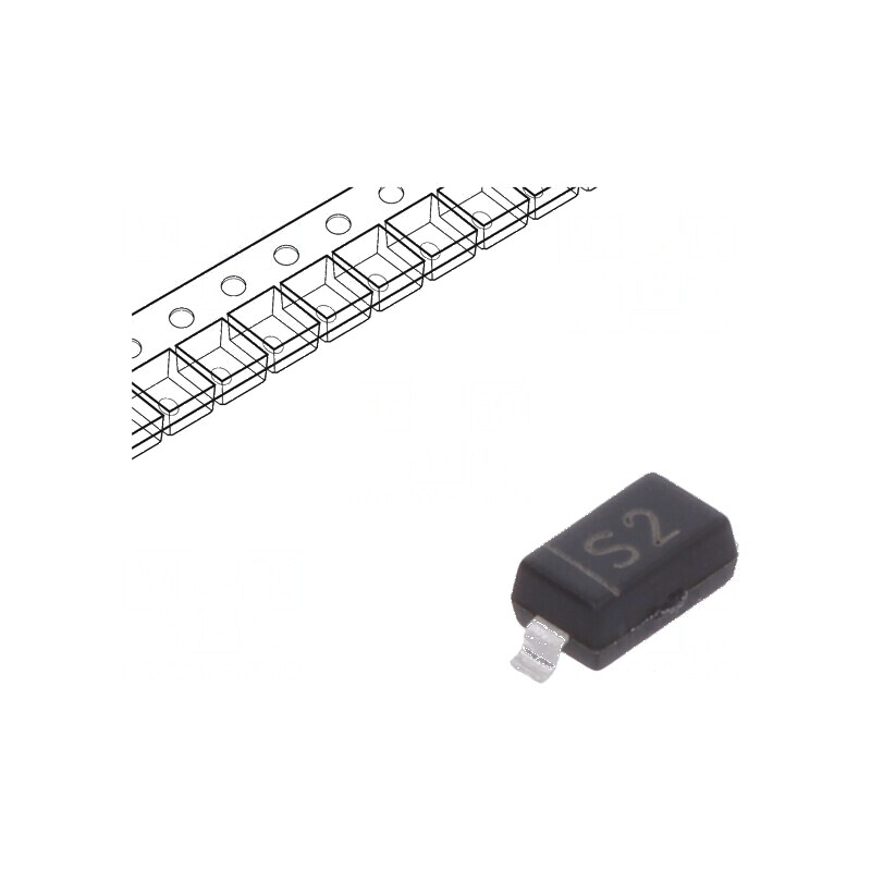 Diodă Schottky SMD 50V 15mA SOD123 1ns | Electronic-mag.ro | Componente Electronice