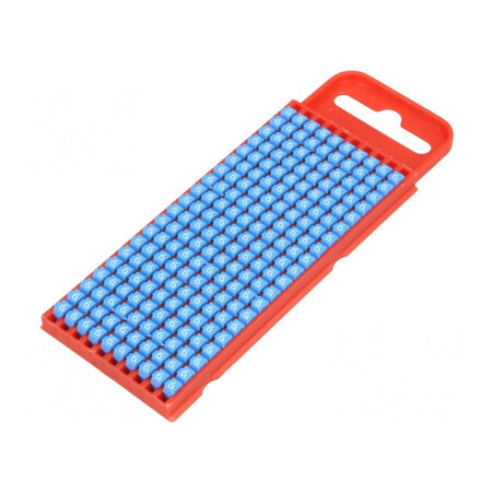 Markere Marcaj Albastru 6mm Poliamidă -40÷85°C WIC | Electronic-mag.ro | Componente Electronice