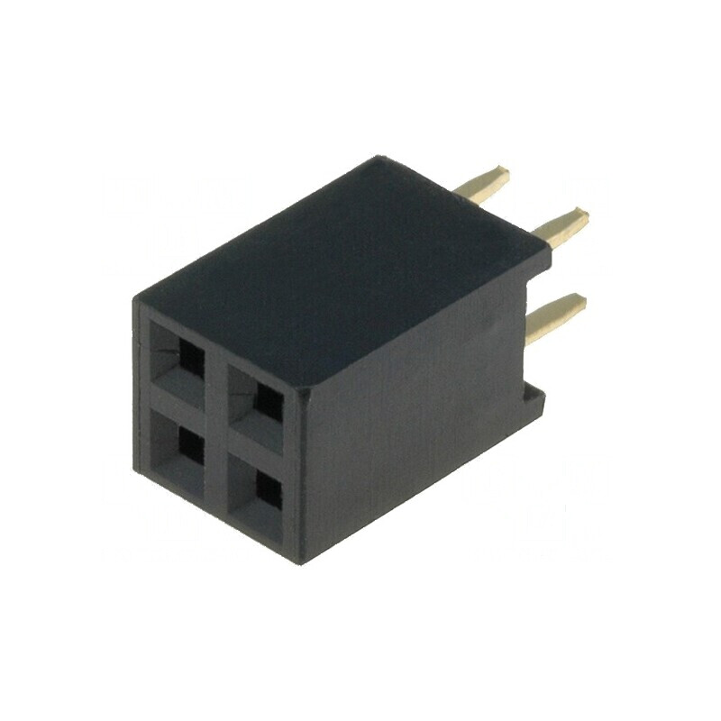 Conector şiruri pini soclu mamă 4 PIN 2,54mm THT 2x2 | Electronic-mag.ro | Componente Electronice Conector şiruri pini soclu mamă 4 PIN 2,54mm THT 2x2 | Electronic-mag.ro | Componente Electronice
