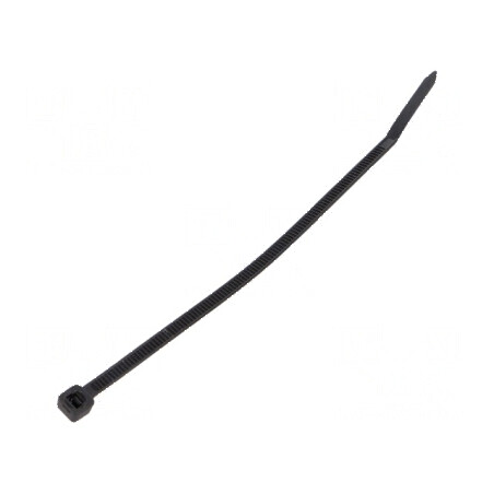 Colier de strângere poliamidă 188mm negru 220N | Electronic-mag.ro | Componente Electronice