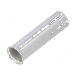 Vârf tub capăt neizolat cupru 6mm2 15mm cositorit crimpat | Electronic-mag.ro | Componente Electronice