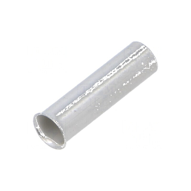 Vârf tub capăt neizolat cupru 6mm2 15mm cositorit crimpat | Electronic-mag.ro | Componente Electronice