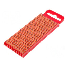 Markere Marcaj Poliamidă Portocalie 3 2÷2,8mm -40÷85°C WIC | Electronic-mag.ro | Componente Electronice