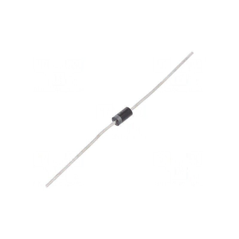 Diodă redresoare THT 600V 1A DO41 2us - rolă bandă Ifsm 30A | Electronic-mag.ro | Componente Electronice