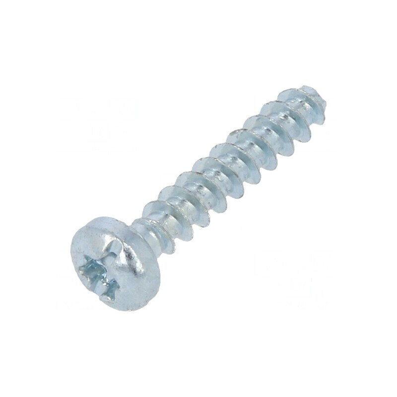 Şurub pentru plastic 3x16 Cap rotund crestat Torx zincat | Electronic-mag.ro | Componente Electronice