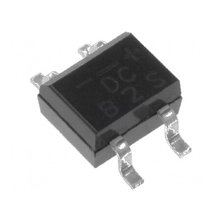 Punte redresoare monofazată 200V 0,5A 30A DB-1MS SMT | Electronic-mag.ro | Componente Electronice