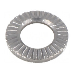 Şaibă dinţată M4 D8mm h1,2mm BN 21205 | Electronic-mag.ro | Componente Electronice