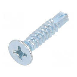 Şurub metal 4,2x22 îngropat Phillips PH2 oţel călit | Electronic-mag.ro | Componente Electronice