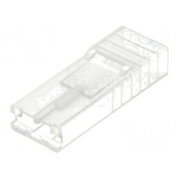 Carcasă terminală mamă 6,3mm conector FASTON 1 pistă | Electronic-mag.ro | Componente Electronice
