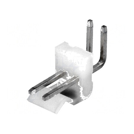 Conector cablu-placă soclu tată 3,96mm PIN 2 THT 250V 7A | Electronic-mag.ro | Componente Electronice