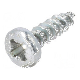 Şurub SPAX® 4x15 mm Cap Rotund Pozidriv PZ2 Oţel Zincat | Electronic-mag.ro | Componente Electronice