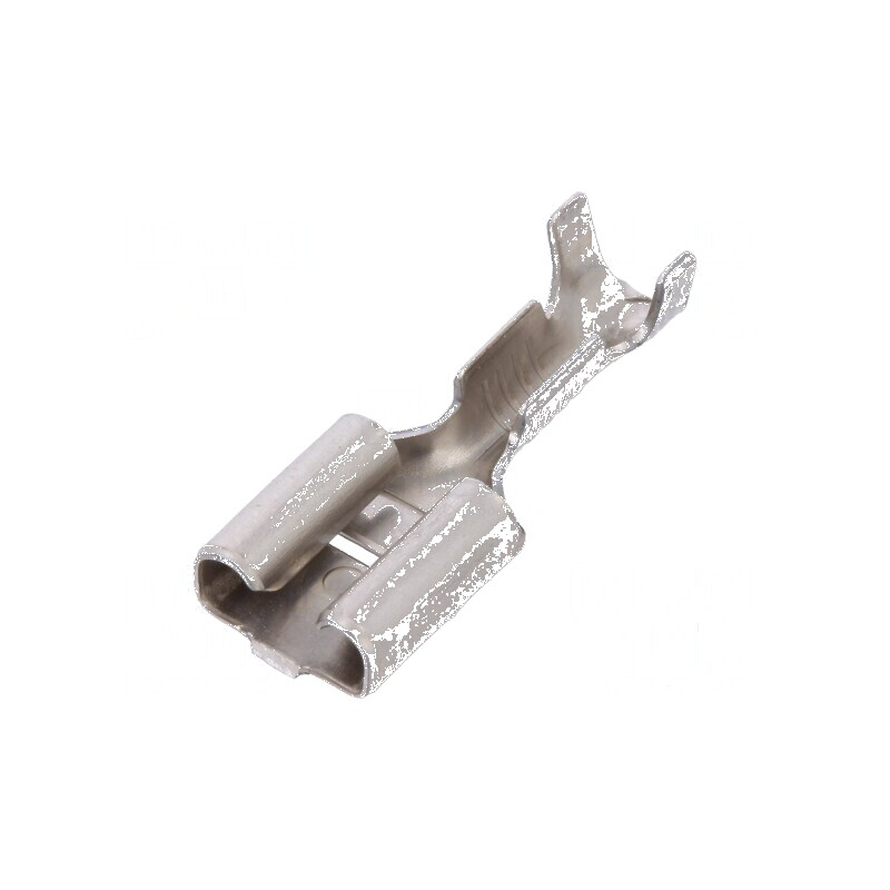 Terminal plat 6,3mm mamă 0,5-1,5mm² crimpat pe cablu | Electronic-mag.ro | Componente Electronice