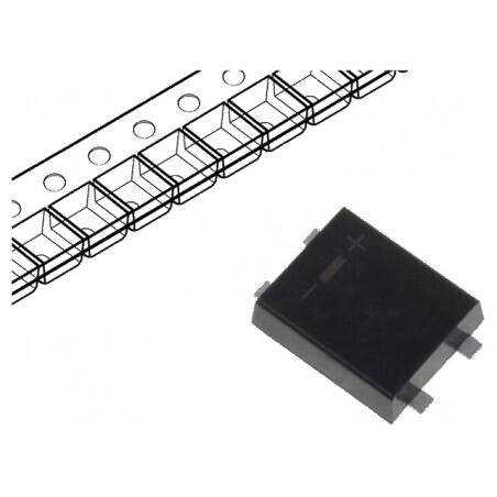 Punte redresoare monofazată 400V 1A 35A MBFL SMT | Electronic-mag.ro | Componente Electronice