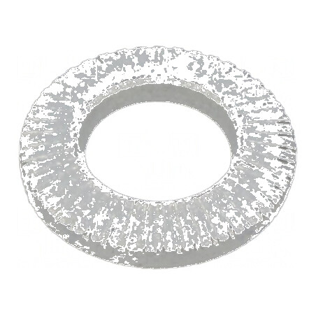 Şaibă dinţată M6 D12mm h1,85mm oţel elastic | Electronic-mag.ro | Componente Electronice