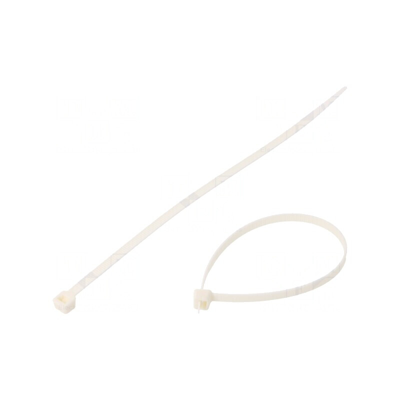 Colier de strângere poliamidă 200mm 4,8mm 230N albă | Electronic-mag.ro | Componente Electronice Colier de strângere poliamidă 200mm 4,8mm 230N albă | Electronic-mag.ro | Componente Electronice