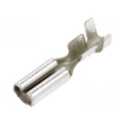 Terminal plat 2,8mm mamă crimpat pentru cablu 0,5mm - 1,25mm² | Electronic-mag.ro | Componente Electronice