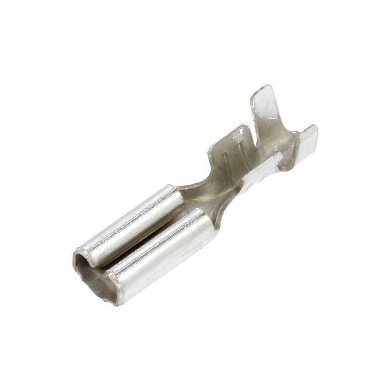 Terminal plat 2,8mm mamă crimpat pentru cablu 0,5mm - 1,25mm² | Electronic-mag.ro | Componente Electronice