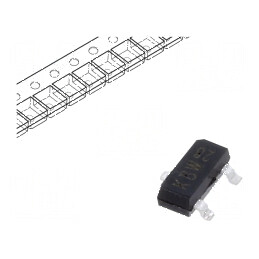Tranzistor NPN bipolar 60V 0,1A 250mW SOT23 TO236AB | Electronic-mag.ro | Componente Electronice