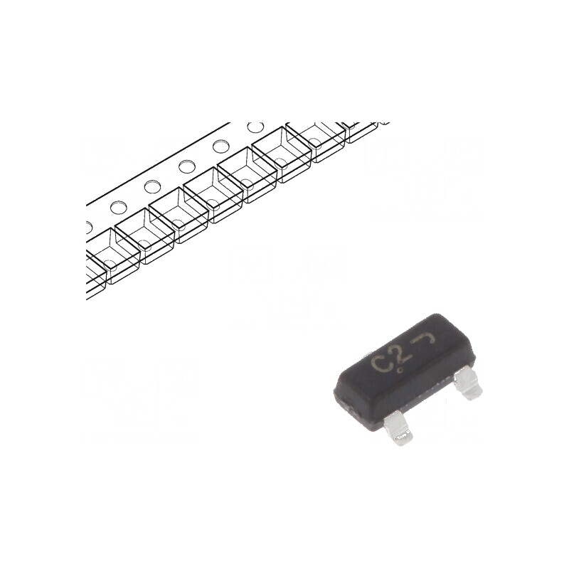 Tranzistor PNP bipolar 32V 0,1A 0,3W SOT23 | Electronic-mag.ro | Componente Electronice Tranzistor PNP bipolar 32V 0,1A 0,3W SOT23 | Electronic-mag.ro | Componente Electronice