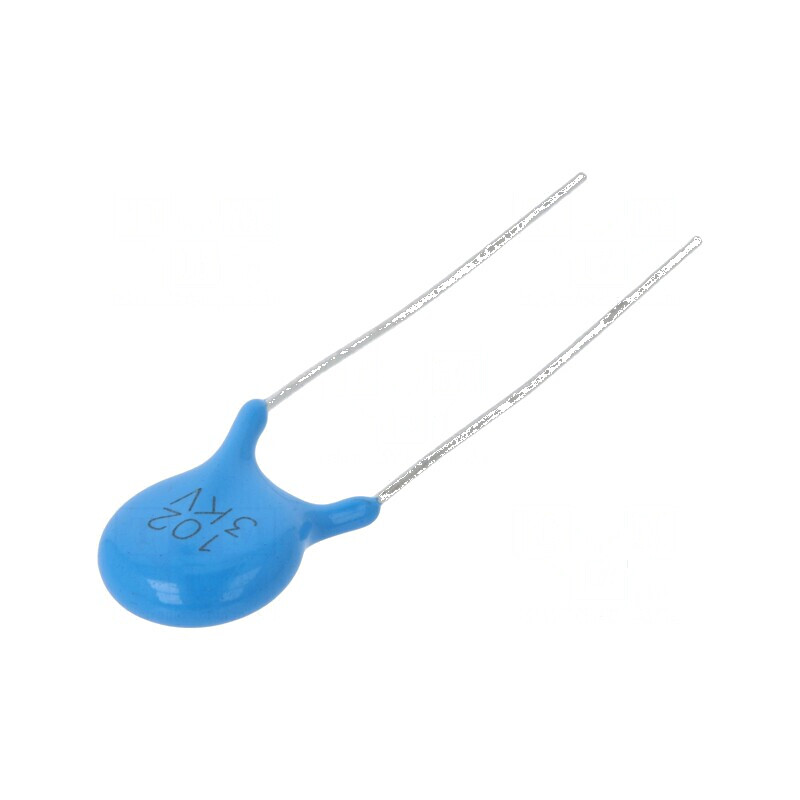 Condensator ceramic 1nF 3kV Y5P ±10% THT 7,5mm | Electronic-mag.ro | Componente Electronice