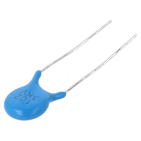 Condensator ceramic 1nF 3kV Y5P ±10% THT 7,5mm | Electronic-mag.ro | Componente Electronice