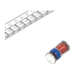 Diodă Zener 1W 22V SMD DL41 5uA | Electronic-mag.ro | Componente Electronice