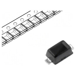 Diodă TVS 174W 6,2V 9,4A Unidirecțională SOD523 - Rolă/Bandă | Electronic-mag.ro | Componente Electronice