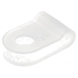 Clipsuri tip P pentru cabluri Ø3mm din poliamidă | Electronic-mag.ro | Componente Electronice