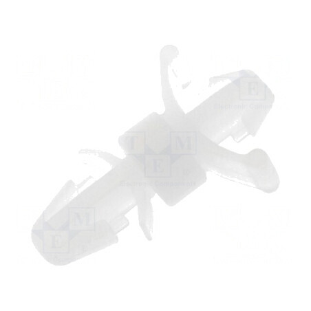 Distanţier PCB poliamidă 4,8mm clichet naturală | Electronic-mag.ro | Componente Electronice