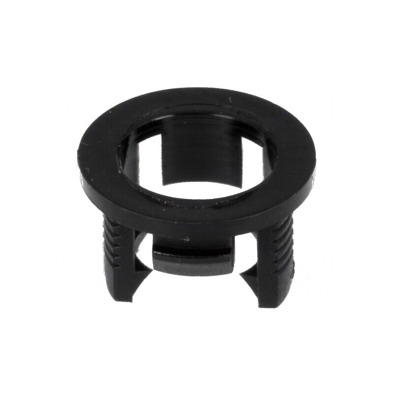 Montură LED 5mm monobloc neagră UL94V-2 L: 6,1mm | Electronic-mag.ro | Componente Electronice Montură LED 5mm monobloc neagră UL94V-2 L: 6,1mm | Electronic-mag.ro | Componente Electronice
