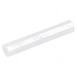 Bucșă de distanțare LED 4mm x 3mm x 23mm naturală | Electronic-mag.ro | Componente Electronice