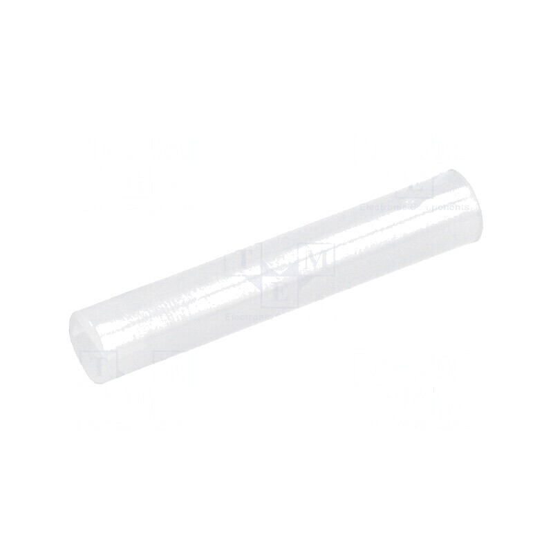Bucșă de distanțare LED 4mm x 3mm x 23mm naturală | Electronic-mag.ro | Componente Electronice