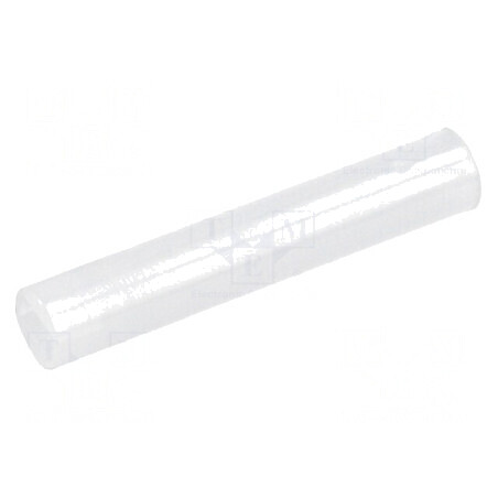 Bucșă de distanțare LED 4mm x 3mm x 23mm naturală | Electronic-mag.ro | Componente Electronice