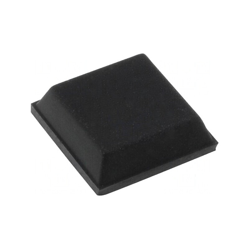 Picioruş autoadeziv negru din gumă 12,5mm x 9,5mm x 4mm | Electronic-mag.ro | Componente Electronice Picioruş autoadeziv negru din gumă 12,5mm x 9,5mm x 4mm | Electronic-mag.ro | Componente Electronice