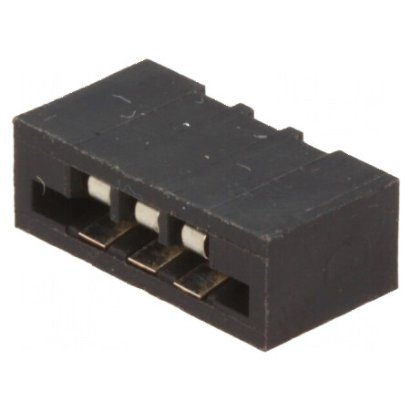 Conector FFC/FPC drept PIN 3 Non-ZIF THT 20mΩ 500V | Electronic-mag.ro | Componente Electronice