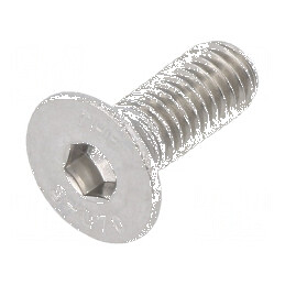 Şurub M6x16 îngropat imbus HEX 4mm oțel inoxidabil A2 | Electronic-mag.ro | Componente Electronice