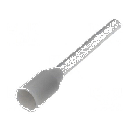 Vârf tub de capăt izolată cupru 0,75mm² 12mm cositorit gri | Electronic-mag.ro | Componente Electronice