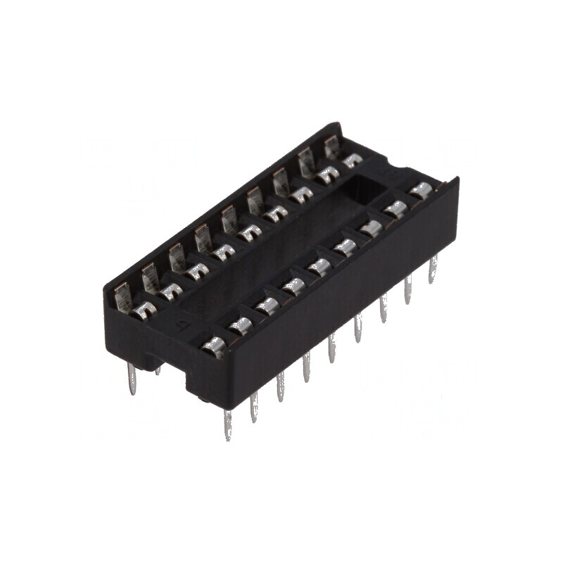 Soclu DIP18 pentru circuite integrate, 7,62mm, THT, Raster 2,54mm | Electronic-mag.ro | Componente Electronice