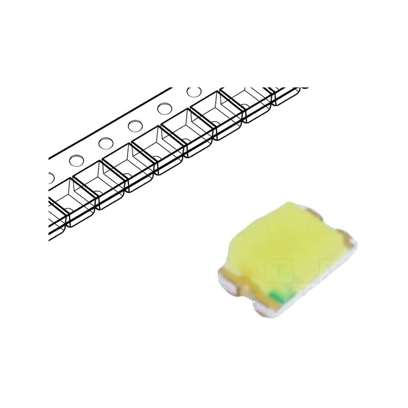 LED SMD 0805 Alb Rece 600mcd 7000K 130° 20mA 2,8-3,6VDC | Electronic-mag.ro | Componente Electronice LED SMD 0805 Alb Rece 600mcd 7000K 130° 20mA 2,8-3,6VDC | Electronic-mag.ro | Componente Electronice