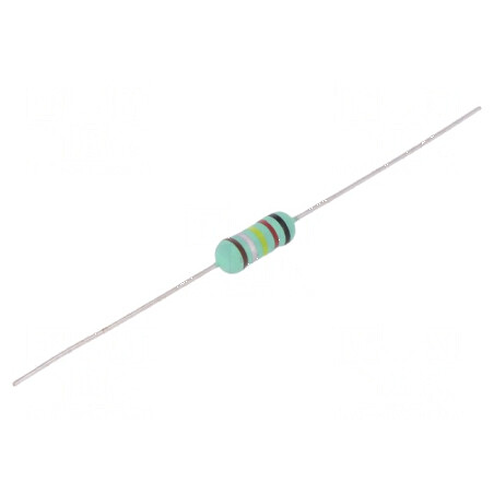 Rezistor bobinat THT 240mΩ 1W ±1% Ø3,5x10mm 400ppm/°C axial | Electronic-mag.ro | Componente Electronice