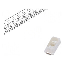 LED SMD 0603 Albastru 200-300mcd 1,65x0,8x0,55mm 120° 20mA | Electronic-mag.ro | Componente Electronice