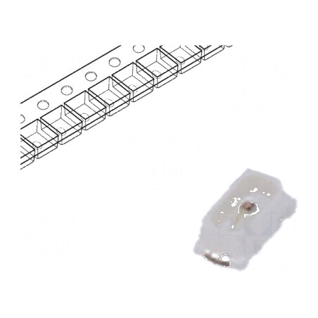 LED SMD 0603 roșie 150-250mcd 120° 20mA 60mW | Electronic-mag.ro | Componente Electronice