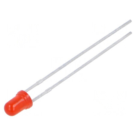 LED roșu 3,1mm 5,6-12,6mcd 60° convex 2-2,5V | Electronic-mag.ro | Componente Electronice